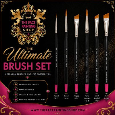 The Face Painting Shop Ultimate Brush Set